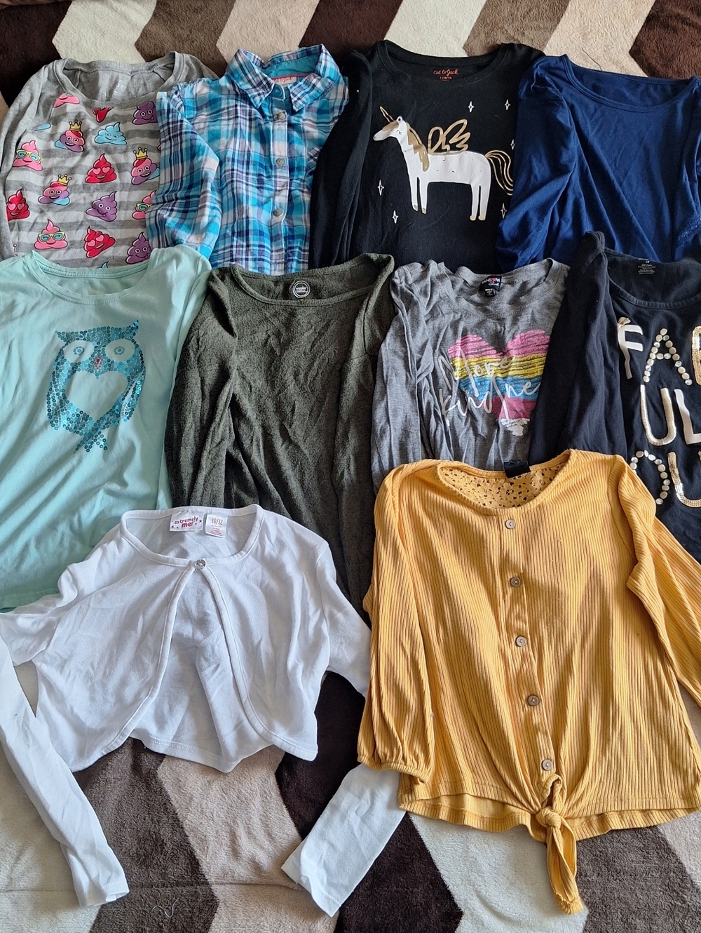 Kids' Multicolor lot 10 items Size 10/12